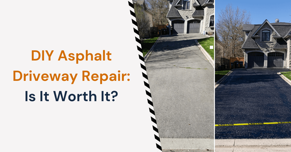 Diy Asphalt Driveway Repair Is It Worth It Blog