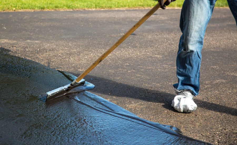 Asphalt Driveway Sealing