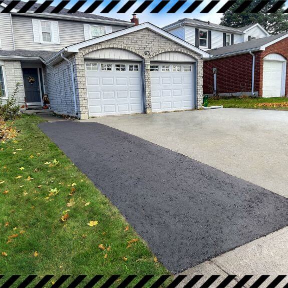 Our driveway extension process