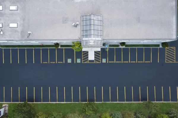 Parking lot line painting services GTA