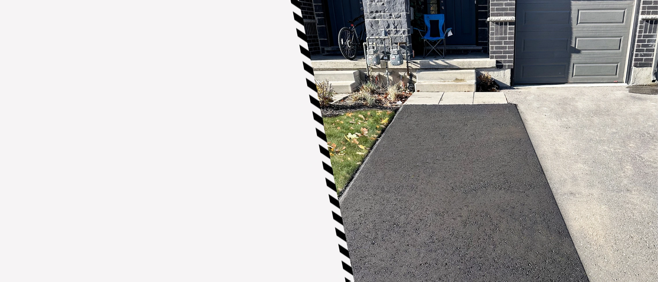 asphalt driveway extension services