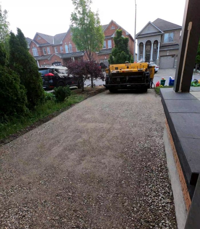 Maple Driveway Paving Project Asphalt Sealing Your Trusted Local