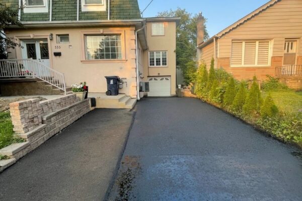 asphalt sealing project driveway sealing