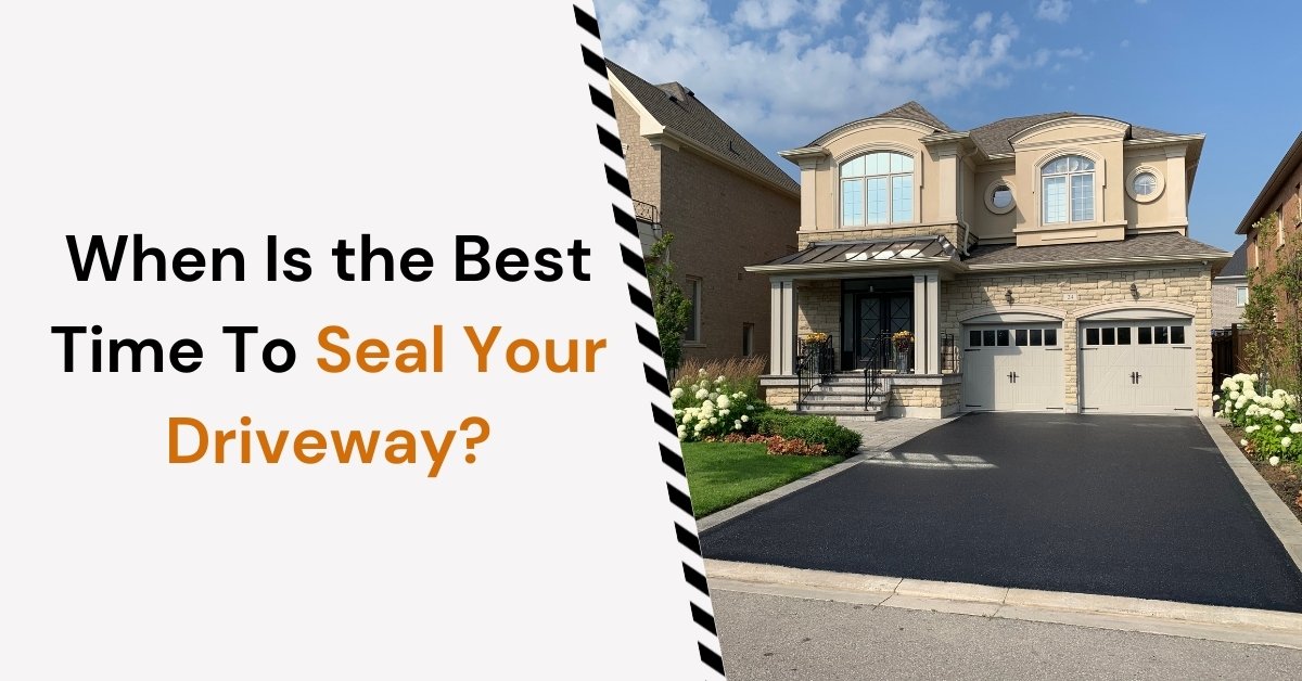 Feature image for When is the best time to seal your driveway blog