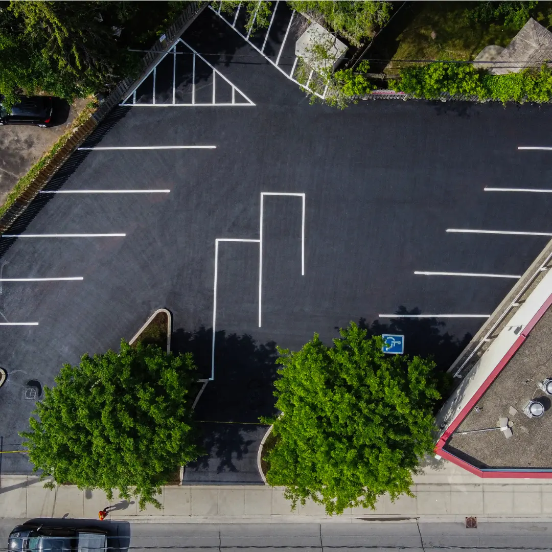 book parking lot line painting service toronto gta