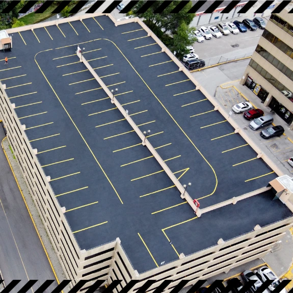 book quality parking lot sealing services