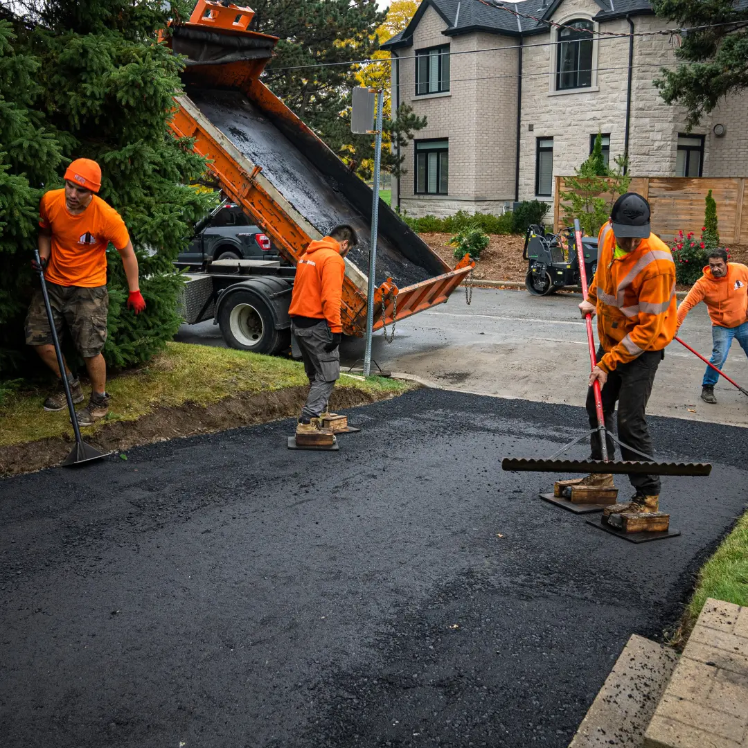 book residential asphalt paving service toronto gta