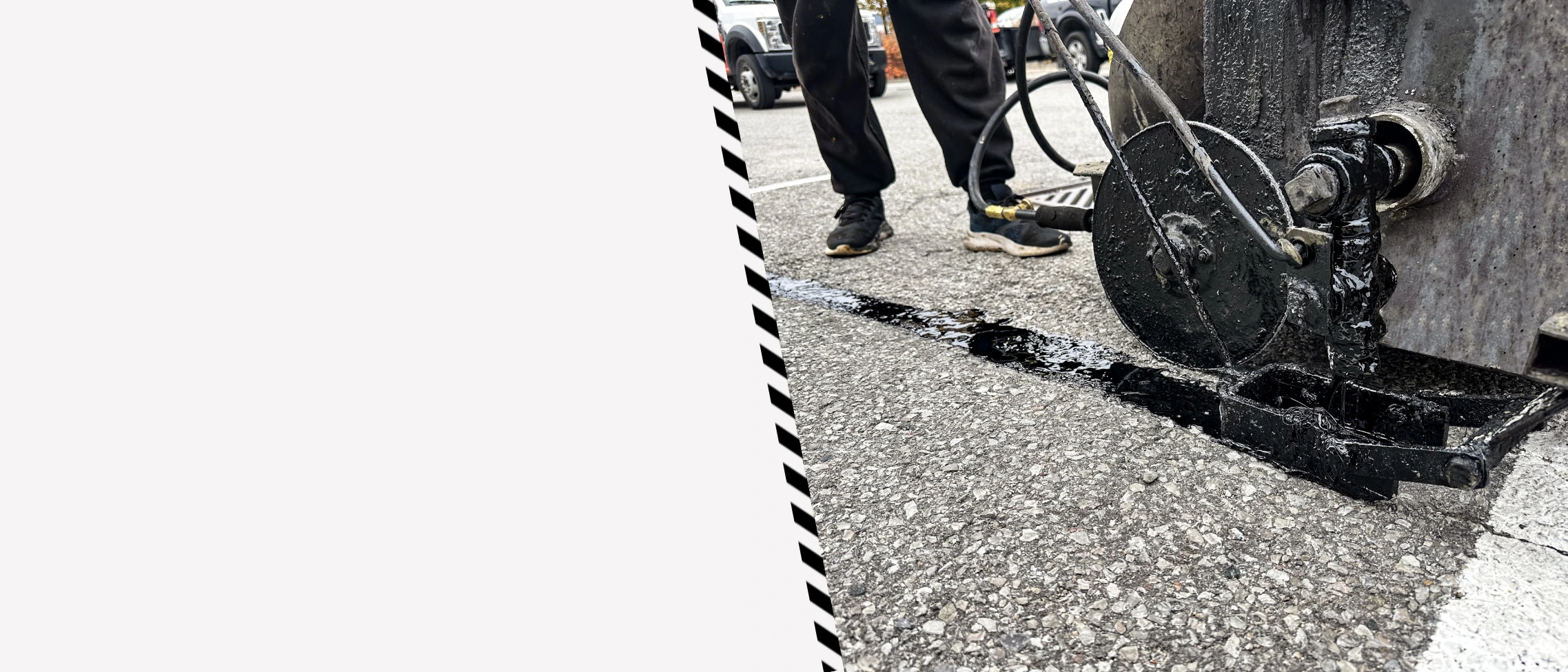 commercial asphalt crack filling services