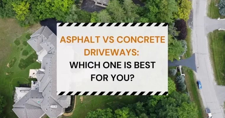 concrete vs asphalt driveways