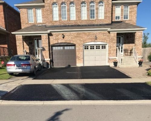 driveway paver asphalt sealer sprayer residential sealing