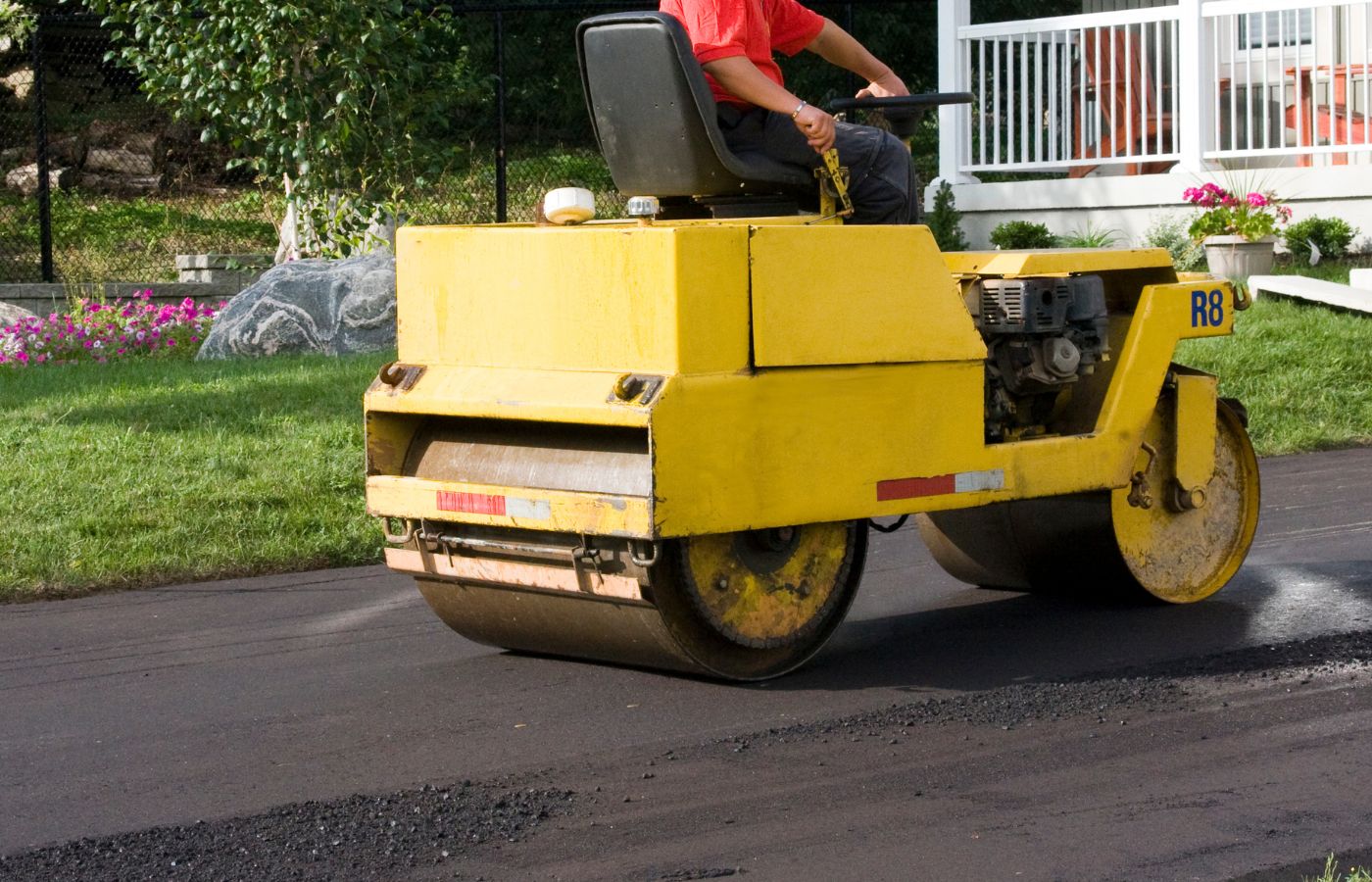 eco friendly driveway sealing application process