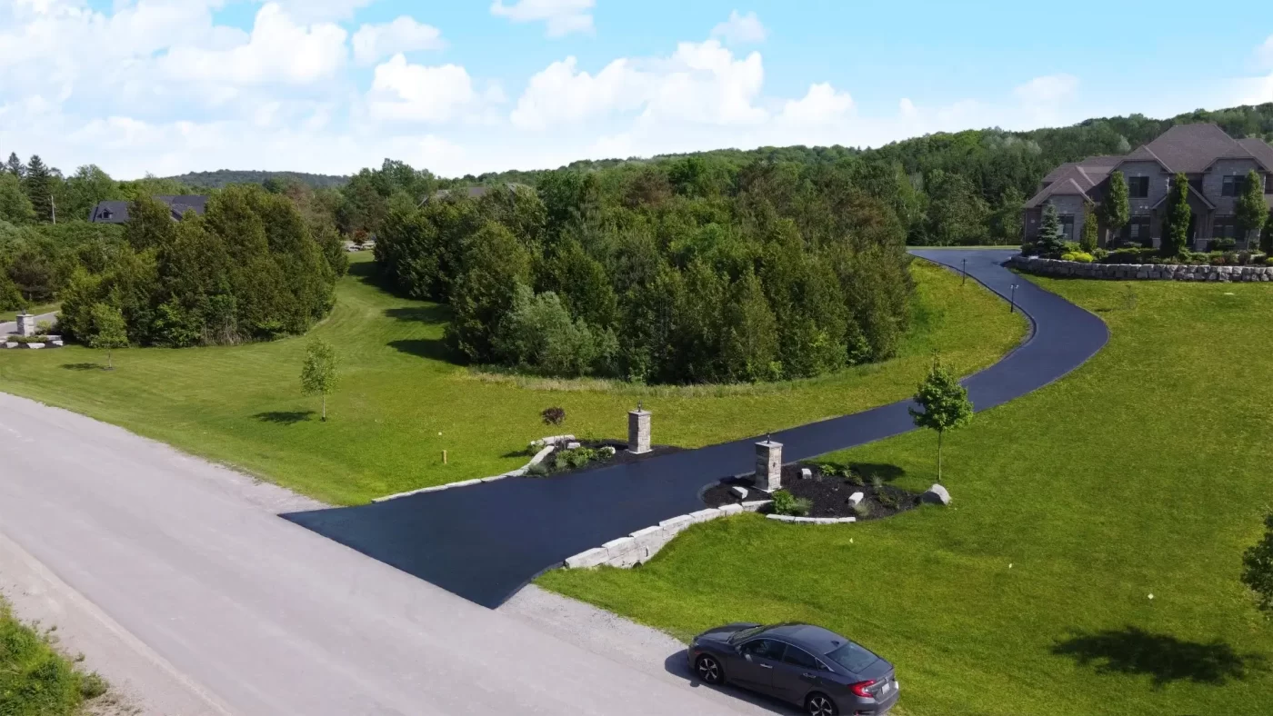 high end property interlock edge taping preparation