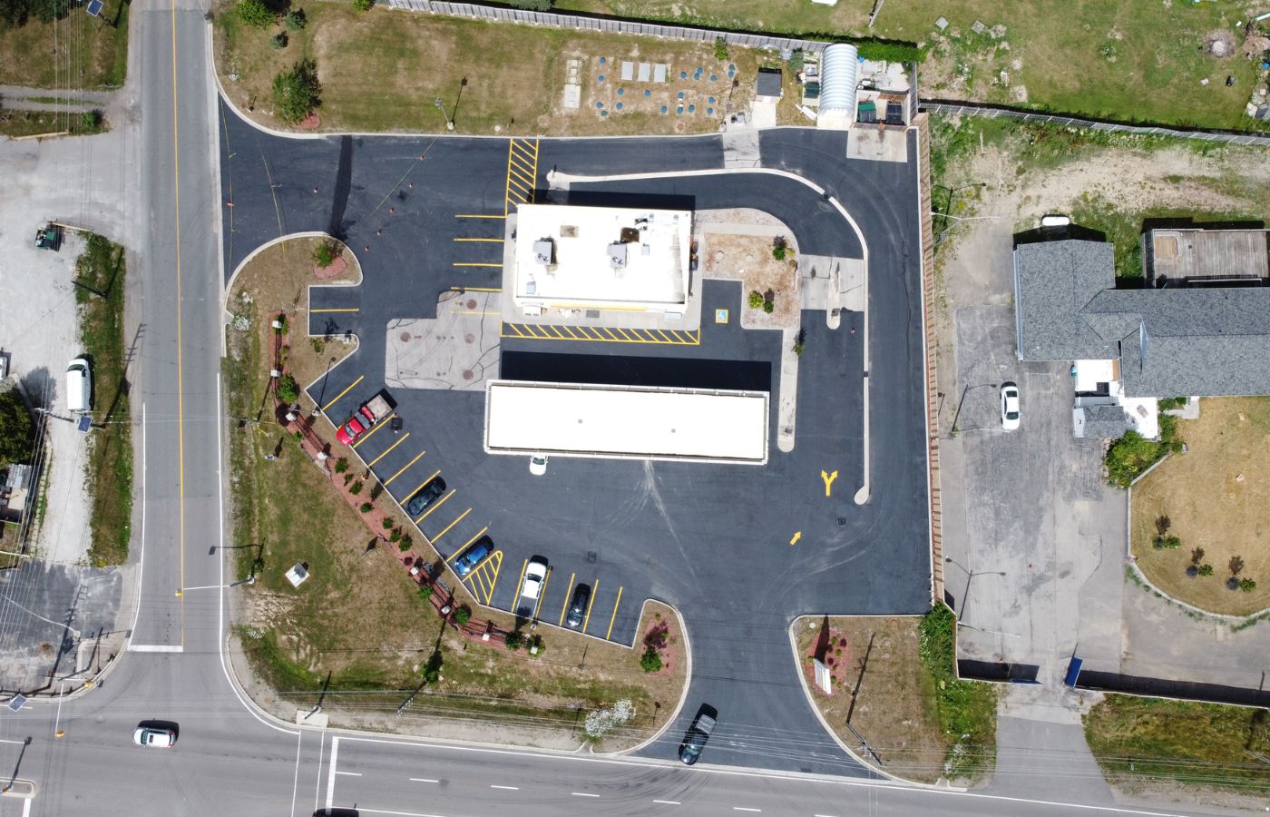 industrial parking lot line painting services industrial parking lot line painting services