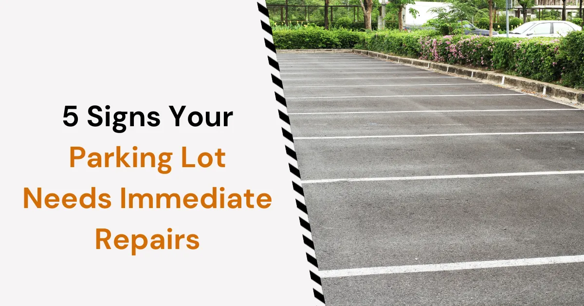 parking lot repair gta