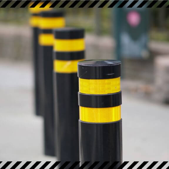 professional parking hoop installation