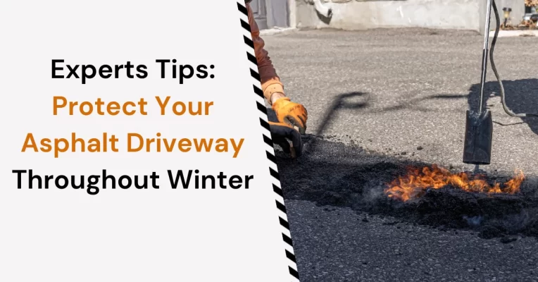 protect your asphalt driveway throughout winter