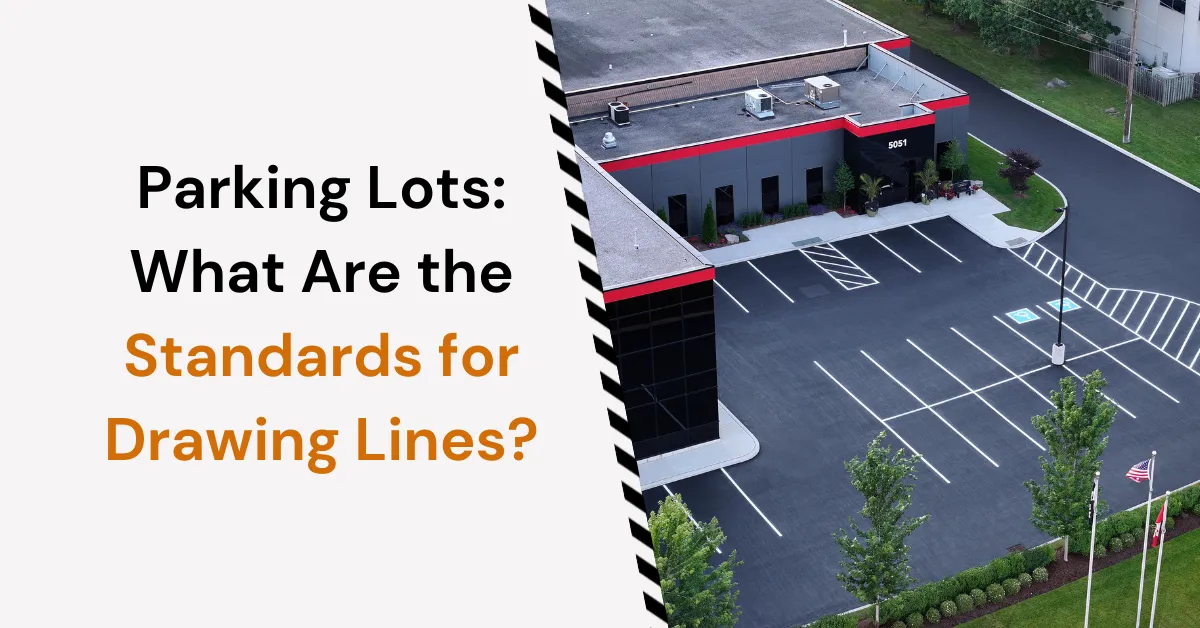 toronto parking lot line painting standards